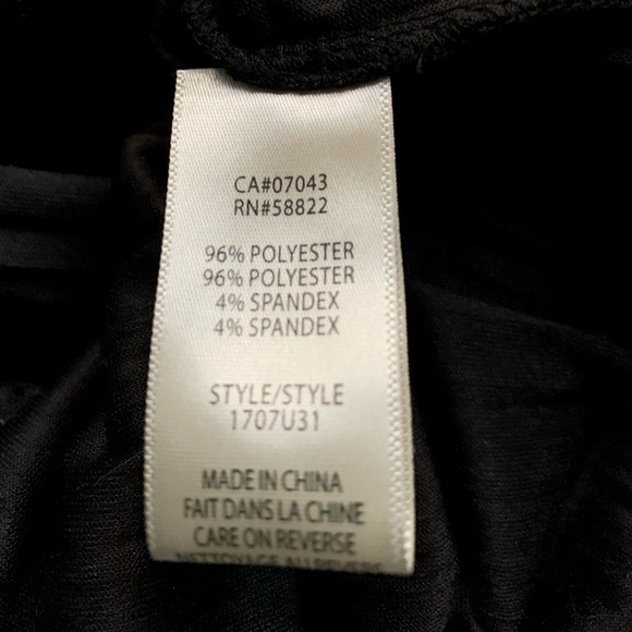 Max Studio Velvet Sleeveless Top Size S - Picture 4 of 7